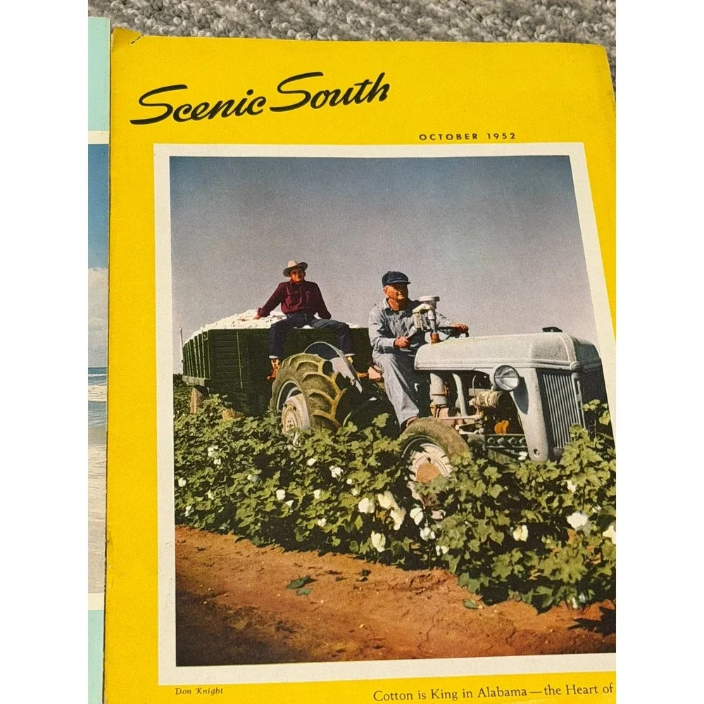 Vintage Scenic South Magazine Lot of 9 1952-1967 Southern Travel Florida Georgia